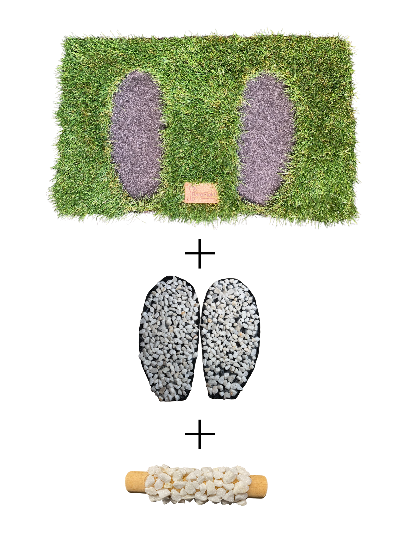 Quartz Bundle, Base + Quartz Pad + Quartz Roller