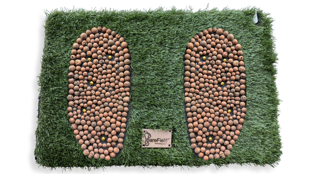 Barefield Bundle · Grass Base + Arlita Pearls Grounding Pad
